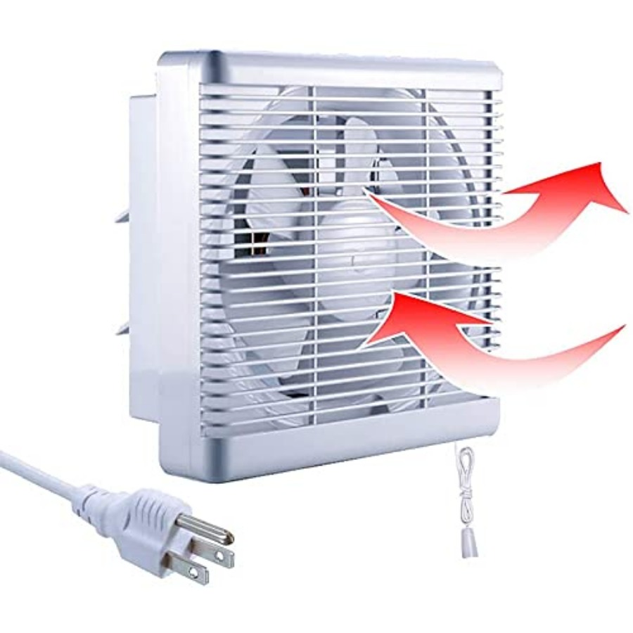 Home Bathroom Exhaust Fan - 6 ch Small Wdow Shutter Exhaust