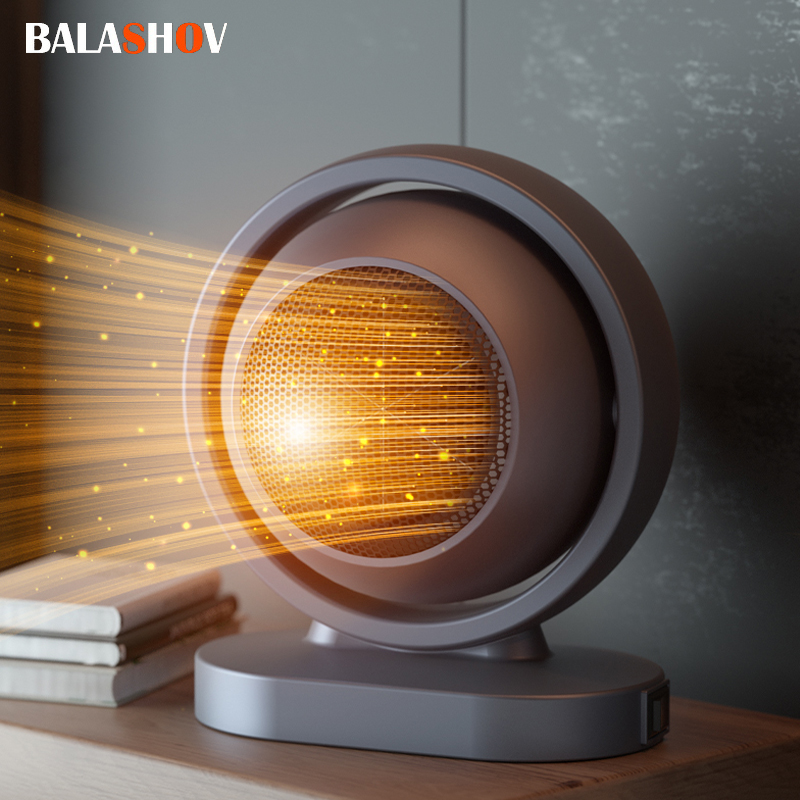 Home Bathroom Exhaust Fan - 380W Electric Heater Portable Desktop Fan