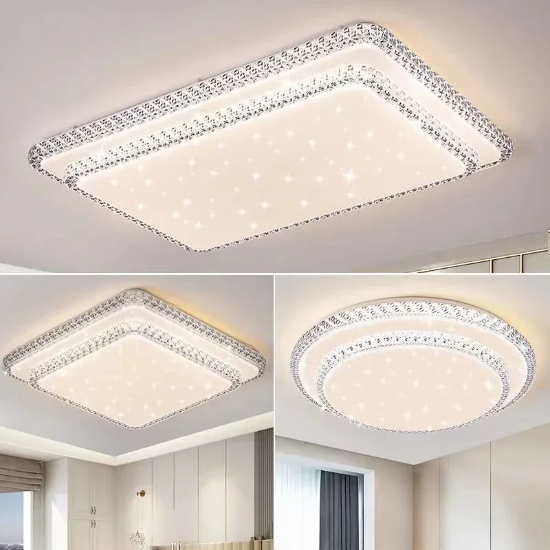 Home Bathroom Design Simple - Modern diamond simple design LED ceiling