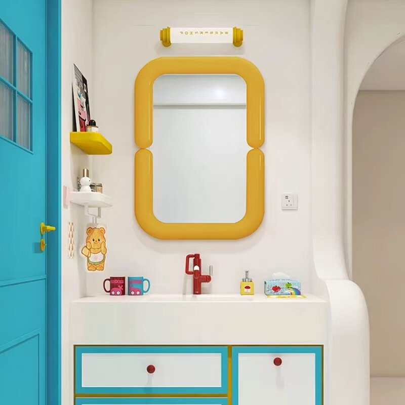Home Living Bathroom Vanity - Hanging Big Mirror Funky Luxury Wall
