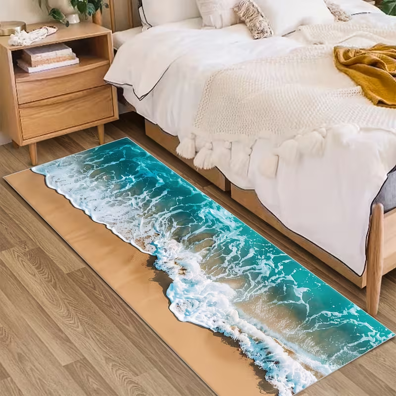 Home Bathroom Scene - Crystal Dot Plastic Bottom Per Square