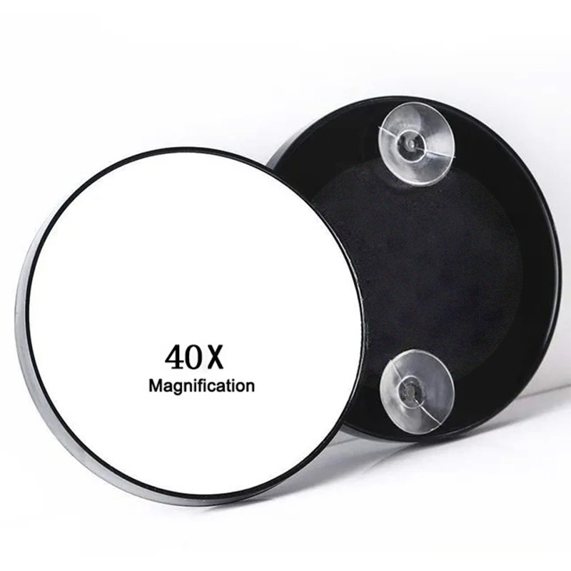 Shaving Mirror Suction - 40x Powerful Suction Cup Magnifying Glass
