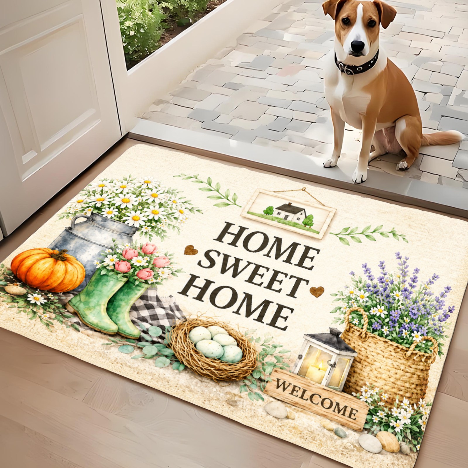 3PC Kitchen Rugs,Home Decorati - Home Bathroom Scene avaliação e preço