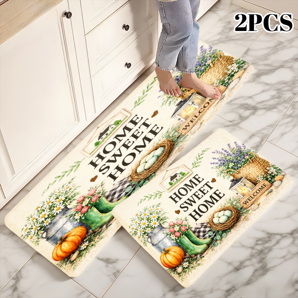 3PC Kitchen Rugs,Home Decorati - Home Bathroom Scene avaliação e preço