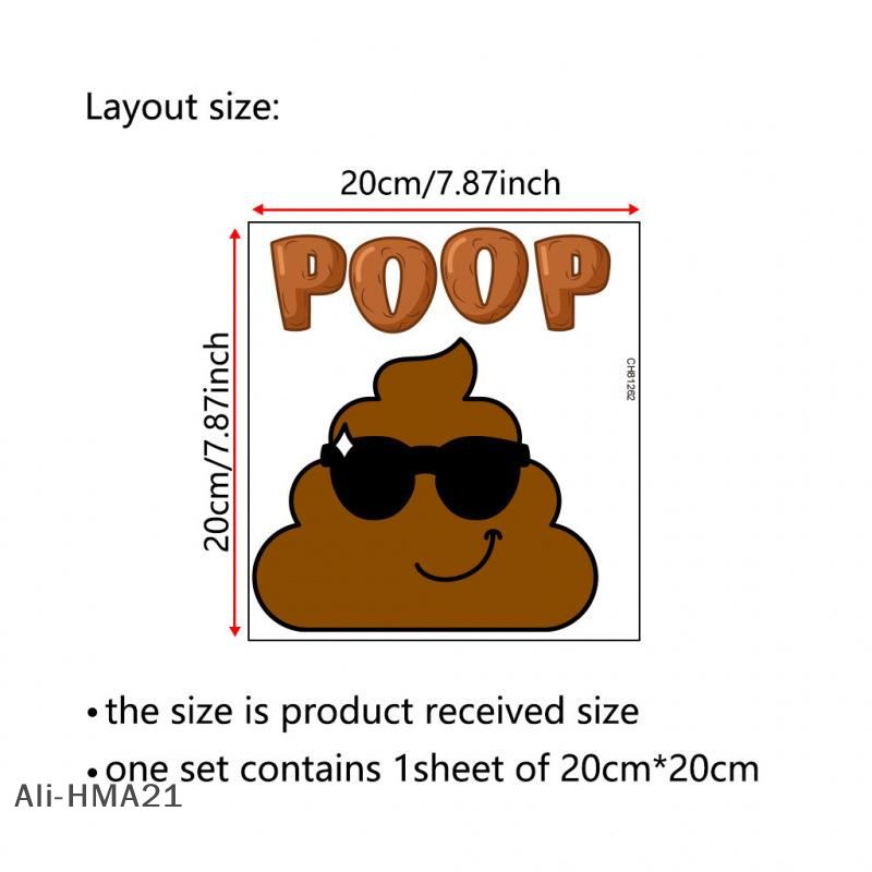 【H】Poop Funny Creative Wc Wate - Jet Home Bathroom Accessories avaliação e preço