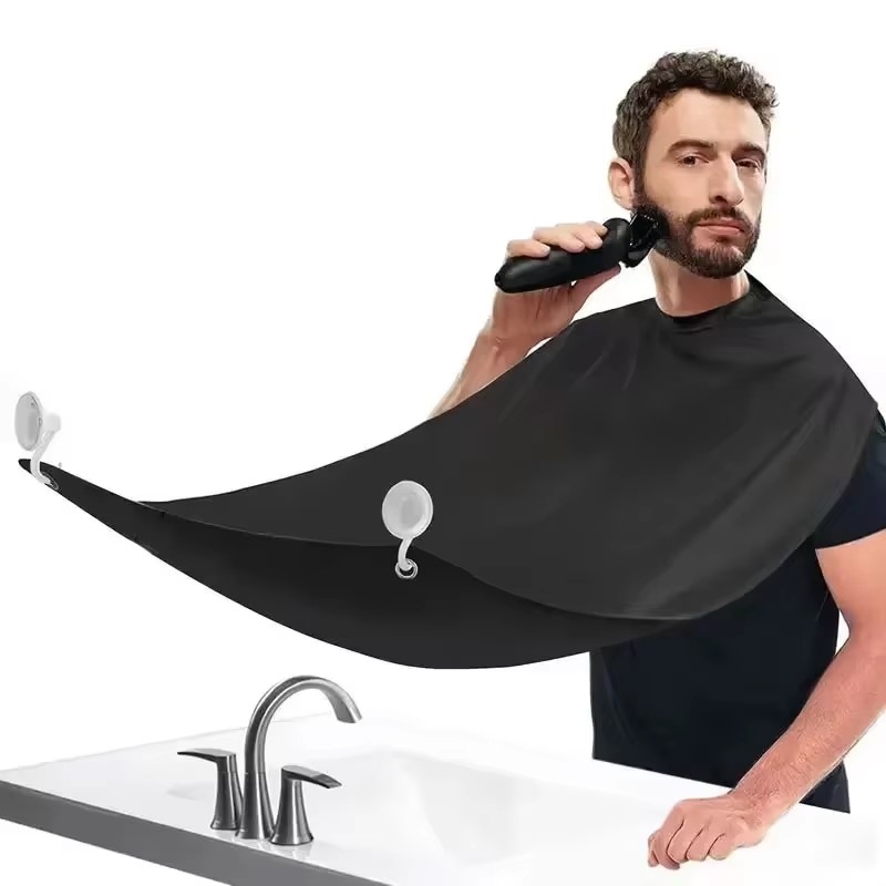 1-4PCS Male Shaving Aprons Cre - Shaving Mirror Suction avaliação e preço