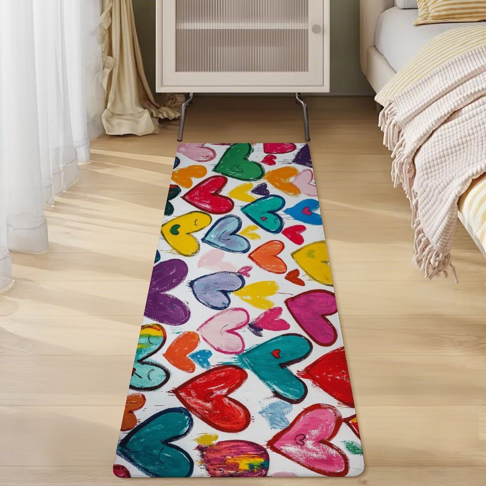 Crayon Graffiti Colorful Heart - Home Bathroom Tub avaliação e preço