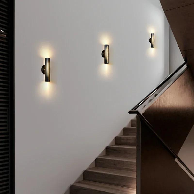 Sconce Wall Mount Lamps Stairw - Home Living Bathroom Vanity avaliação e preço