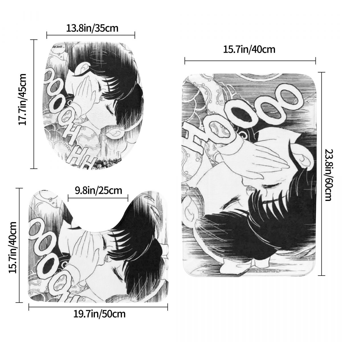 Ranma And Akane Kiss Ranma 12  - Home Edit Bathroom avaliação e preço