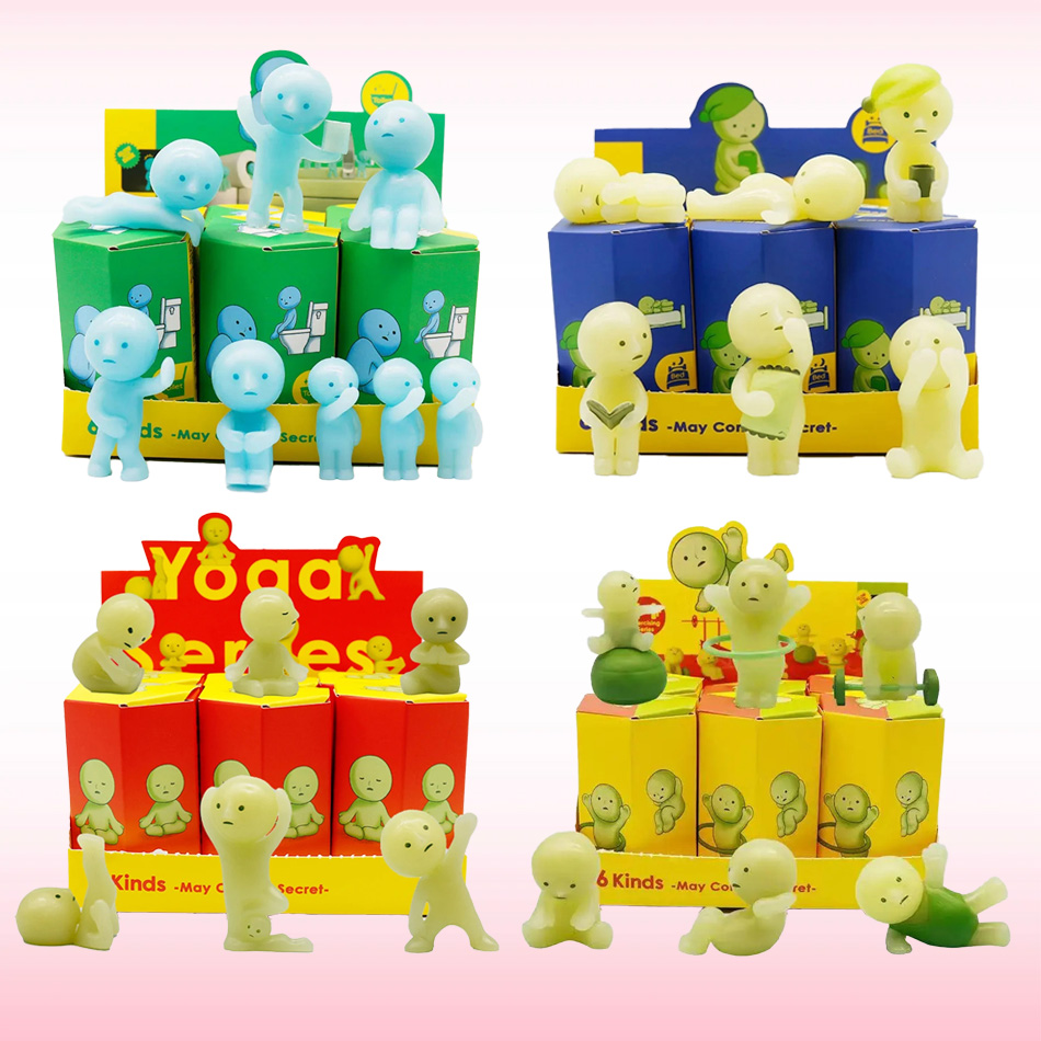 Glow In The Dark Mini Figure S - Home Goods Bathroom Sets avaliação e preço