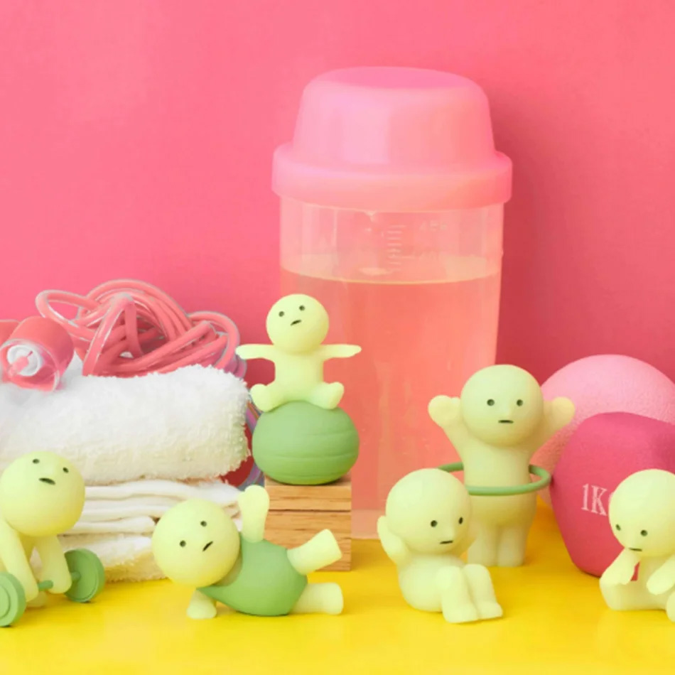 Glow In The Dark Mini Figure S - Home Goods Bathroom Sets avaliação e preço