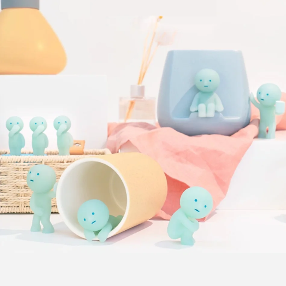 Glow In The Dark Mini Figure S - Home Goods Bathroom Sets avaliação e preço