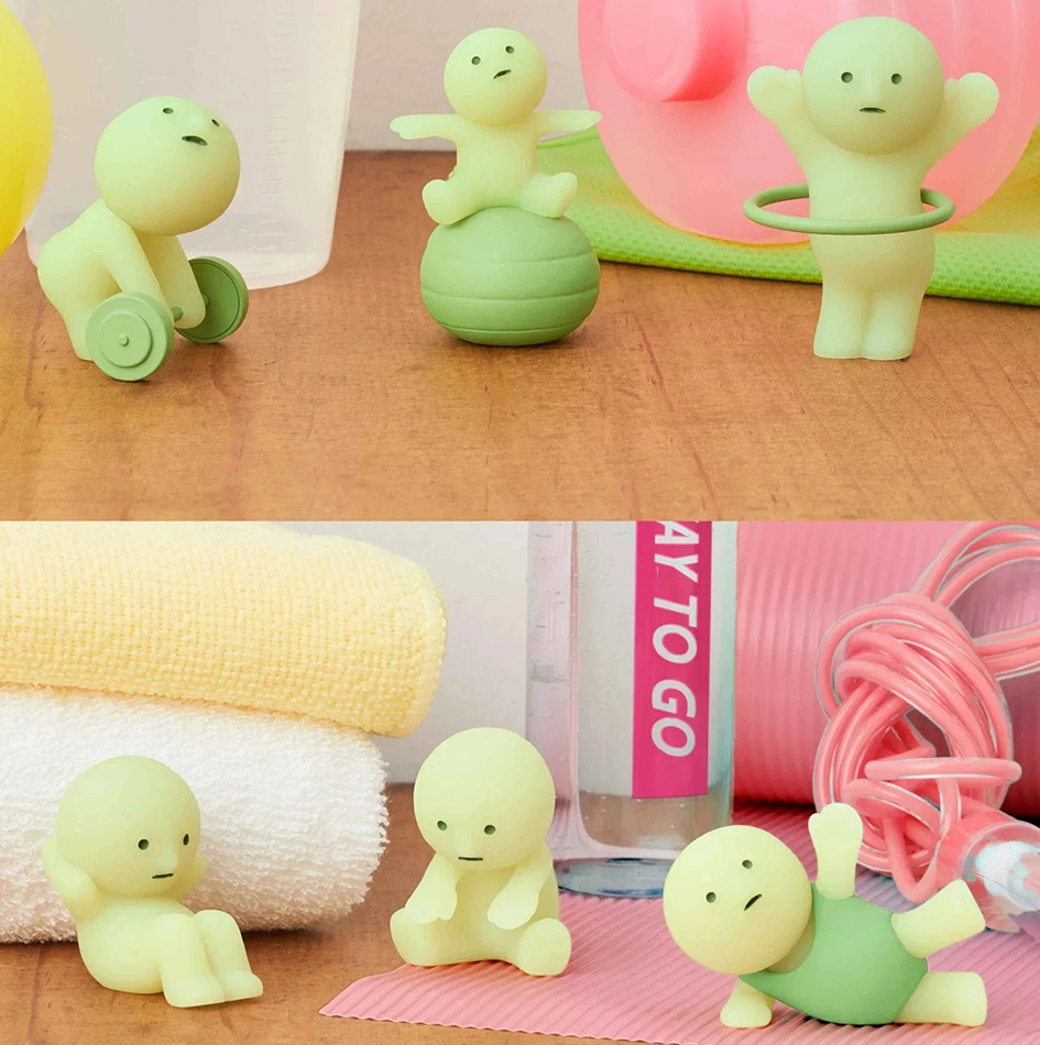 Glow In The Dark Mini Figure S - Home Goods Bathroom Sets avaliação e preço