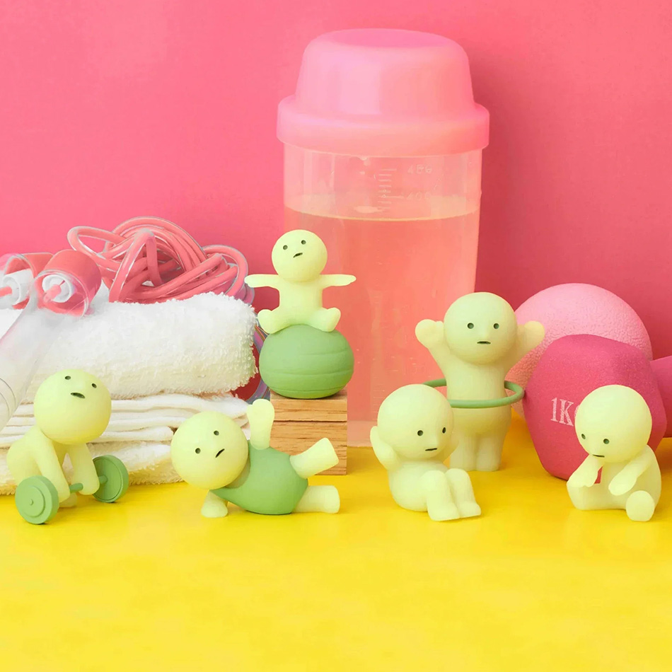 Glow In The Dark Mini Figure S - Home Goods Bathroom Sets avaliação e preço