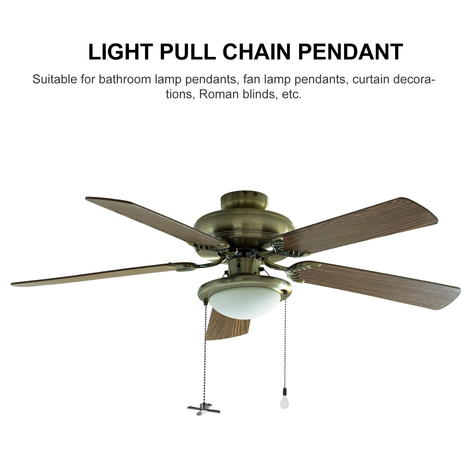 2Pcs Light Pull Chain Extensio - Home Bathroom Design Simple avaliação e preço