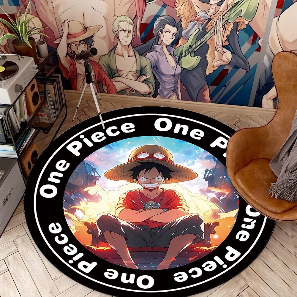 One Piece Floor Mat Anime Non- - Home Edit Bathroom avaliação e preço
