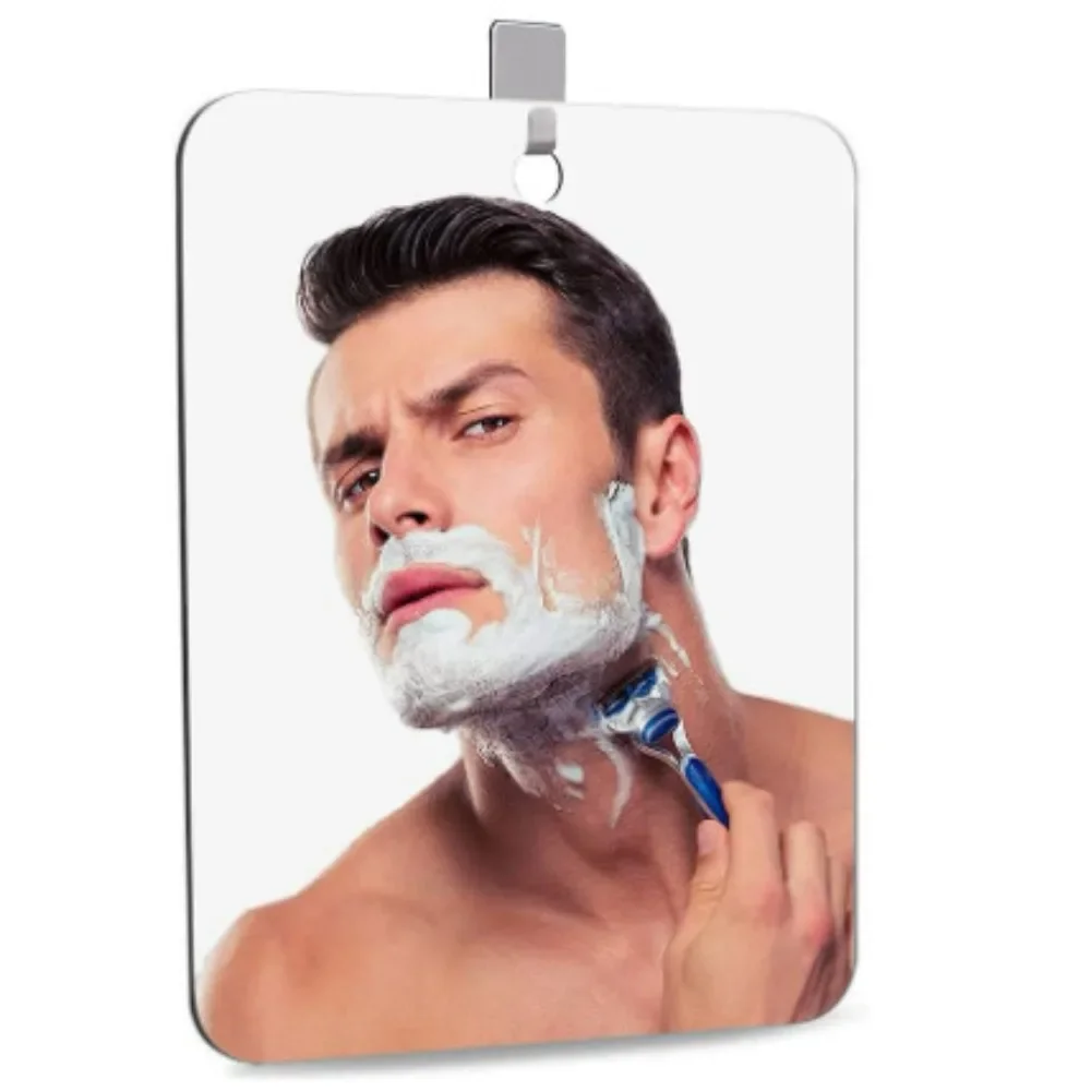New 1pcs Acrylic Mirror With W - Shaving Mirror Suction avaliação e preço