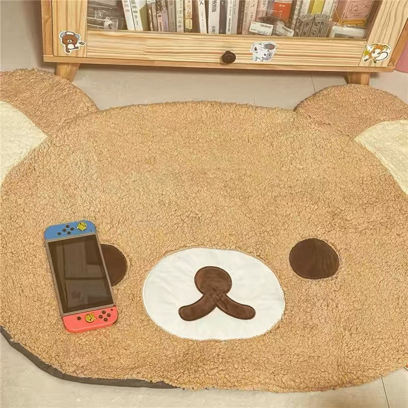 Cartoon Rilakkumas Plush Rug K - Home Bathroom Carpet avaliação e preço