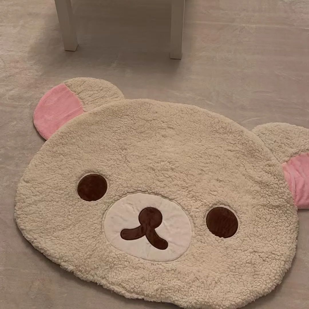 Cartoon Rilakkumas Plush Rug K - Home Bathroom Carpet avaliação e preço