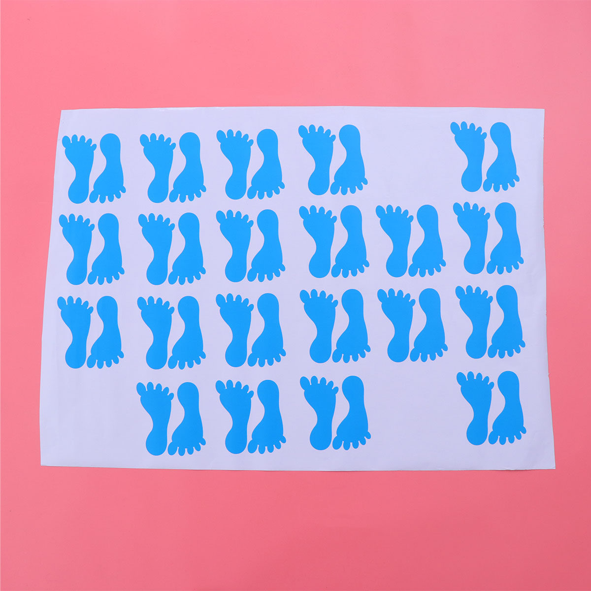 20 Pairs Footprint Floor Stick - Home Bathroom Wall Decor avaliação e preço