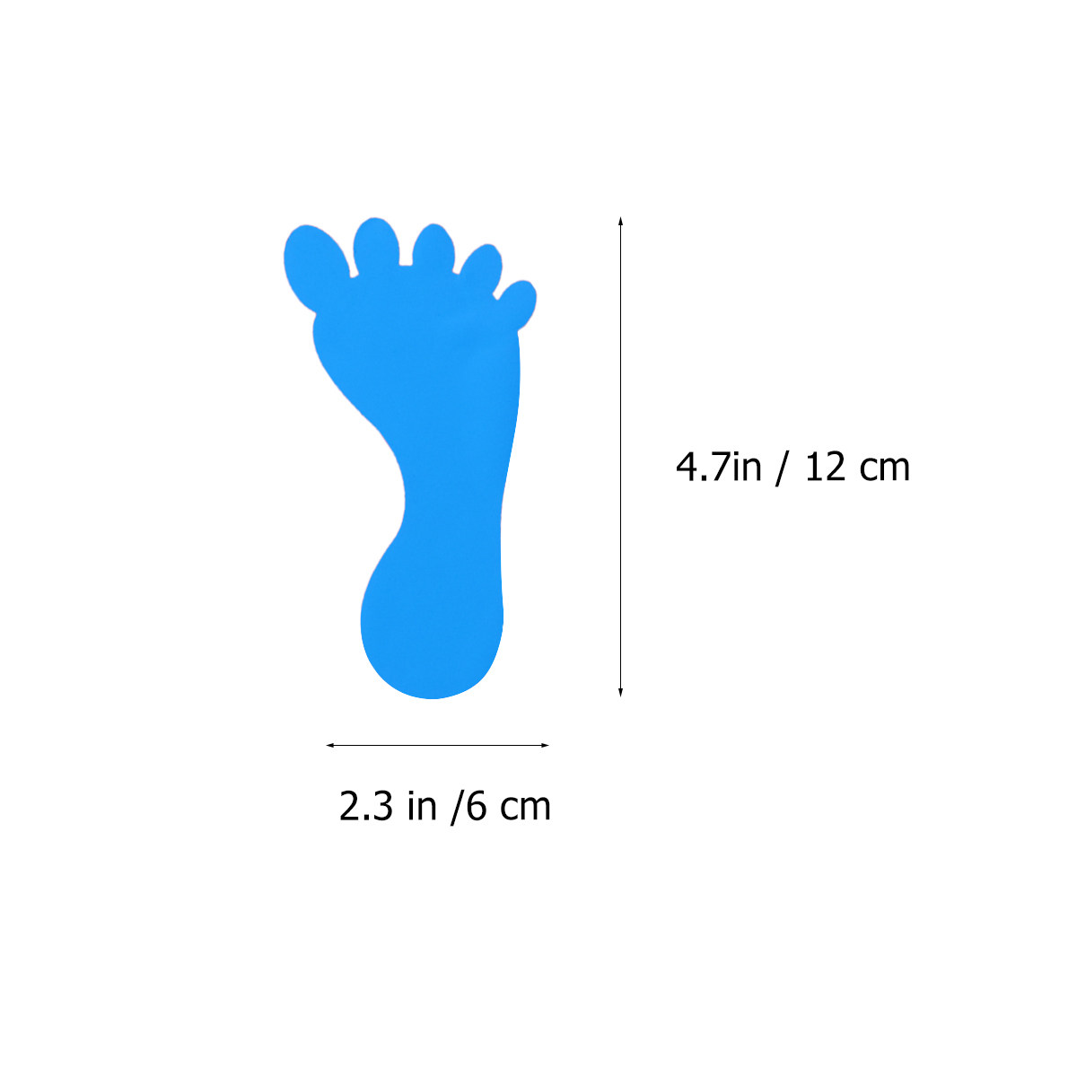 20 Pairs Footprint Floor Stick - Home Bathroom Wall Decor avaliação e preço