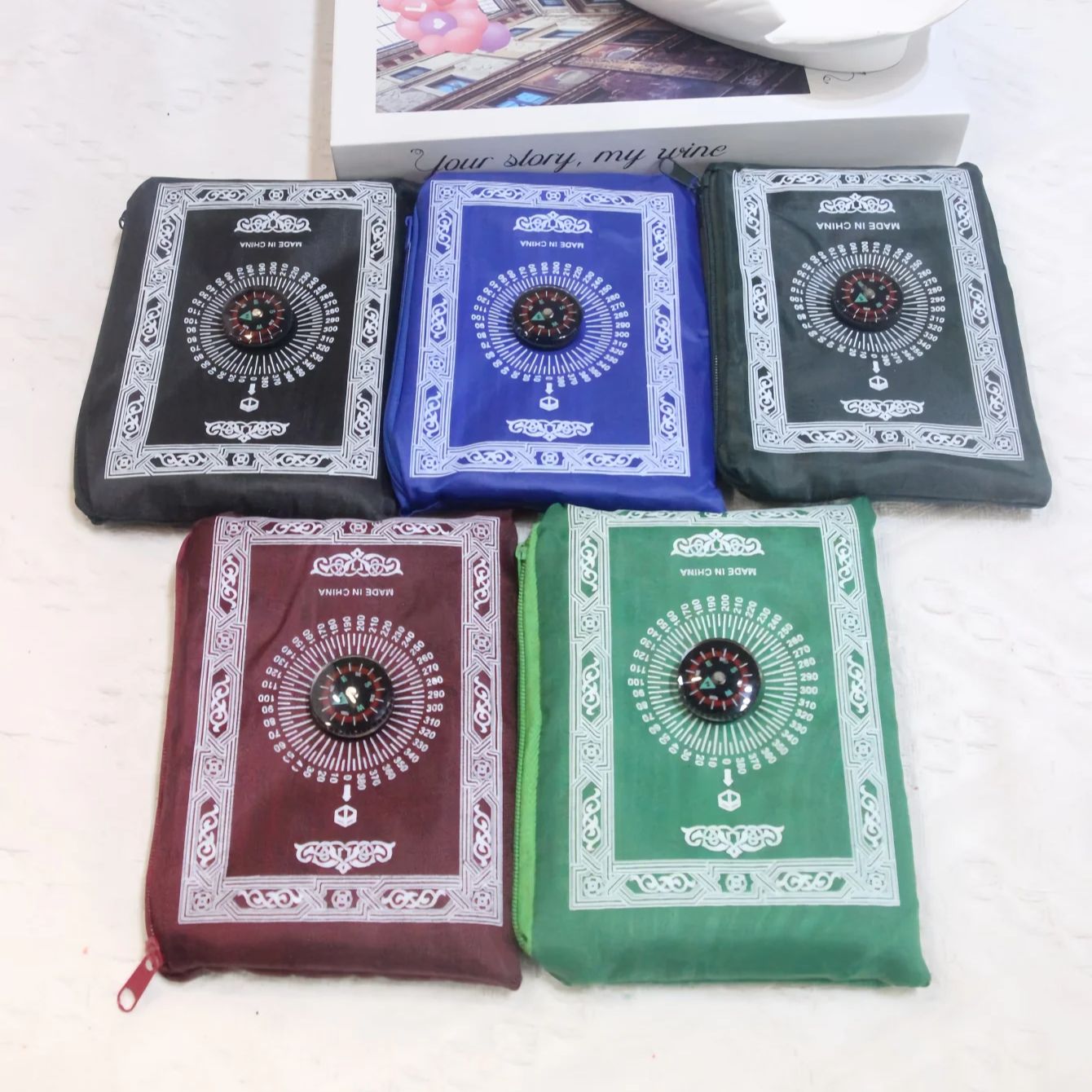 5pcs Portable Prayer Rug with  - Home Bathroom Carpet avaliação e preço