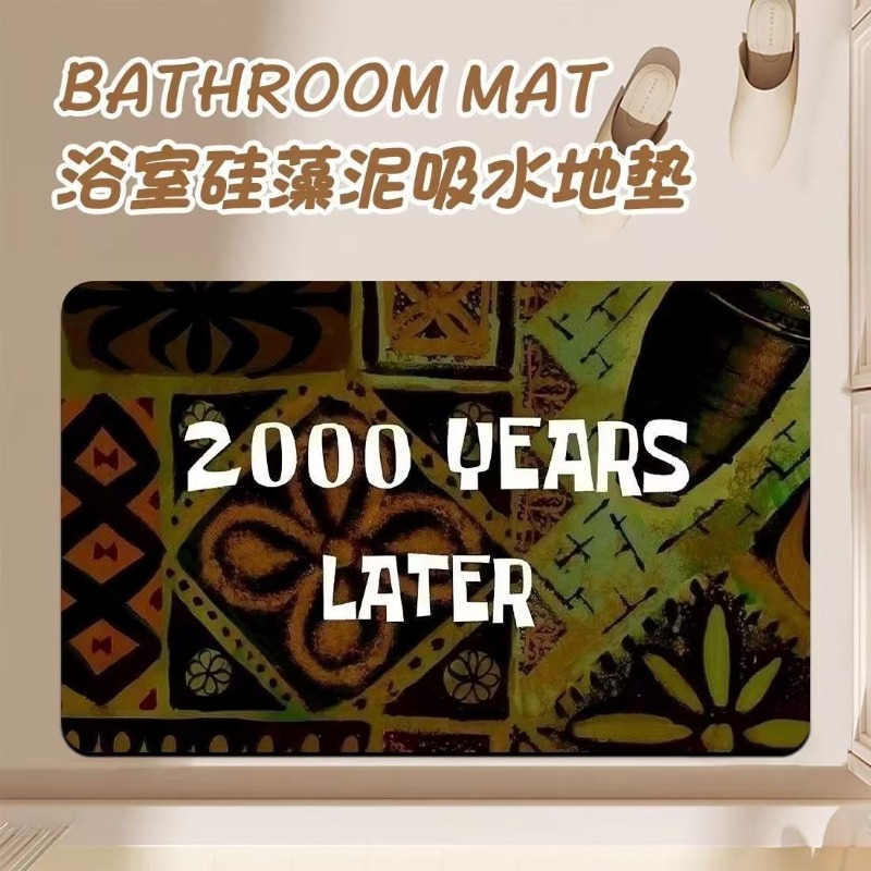 Anime Cartoon Diatom Mud Bathr - Home Edit Bathroom avaliação e preço