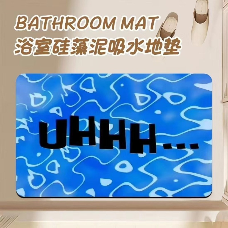 Anime Cartoon Diatom Mud Bathr - Home Edit Bathroom avaliação e preço