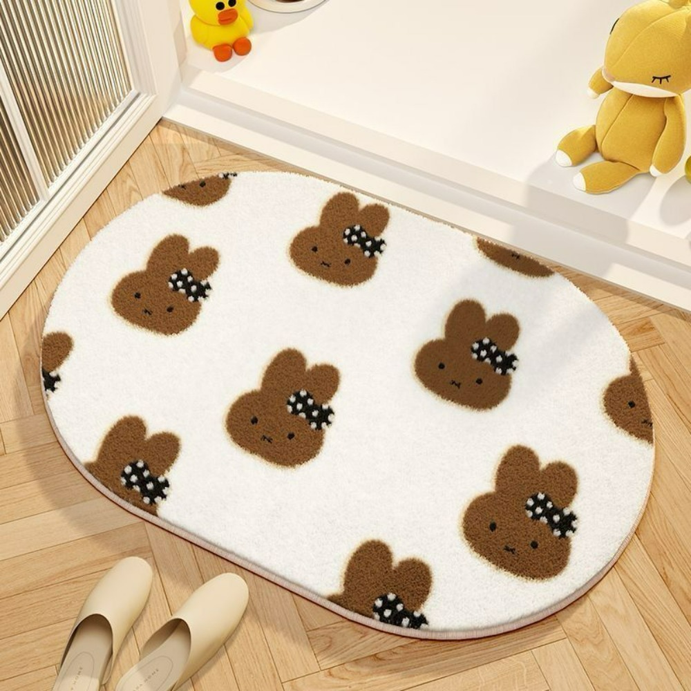 Miffy Cartoon Floor Mat Soft I - Home Bathroom Carpet avaliação e preço