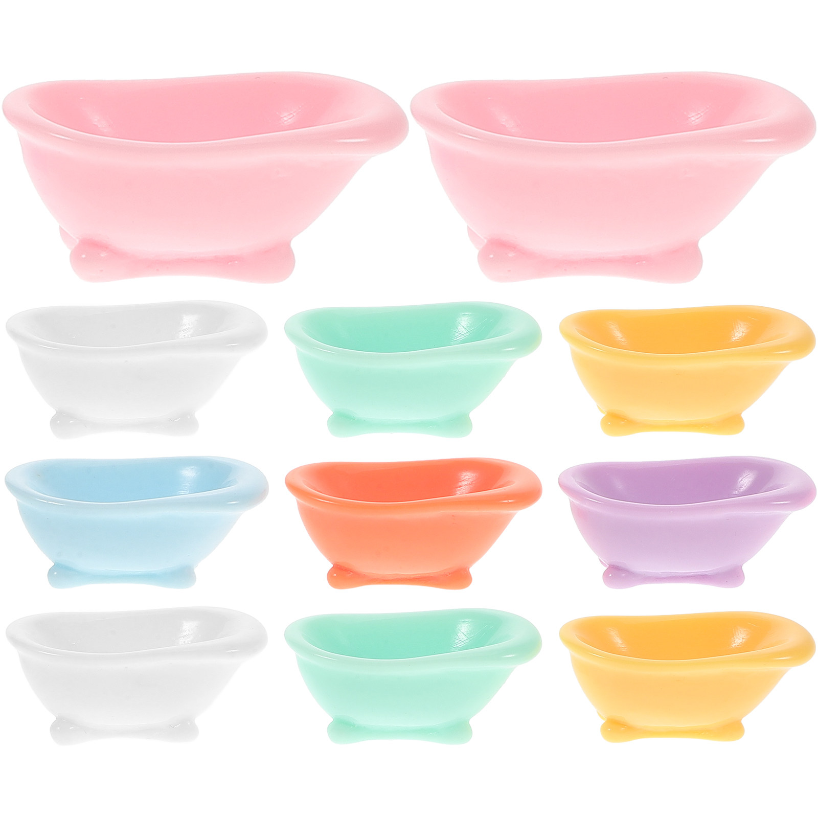 12Pcs Miniature Dollhouse Bath - Home Bathroom Tub avaliação e preço