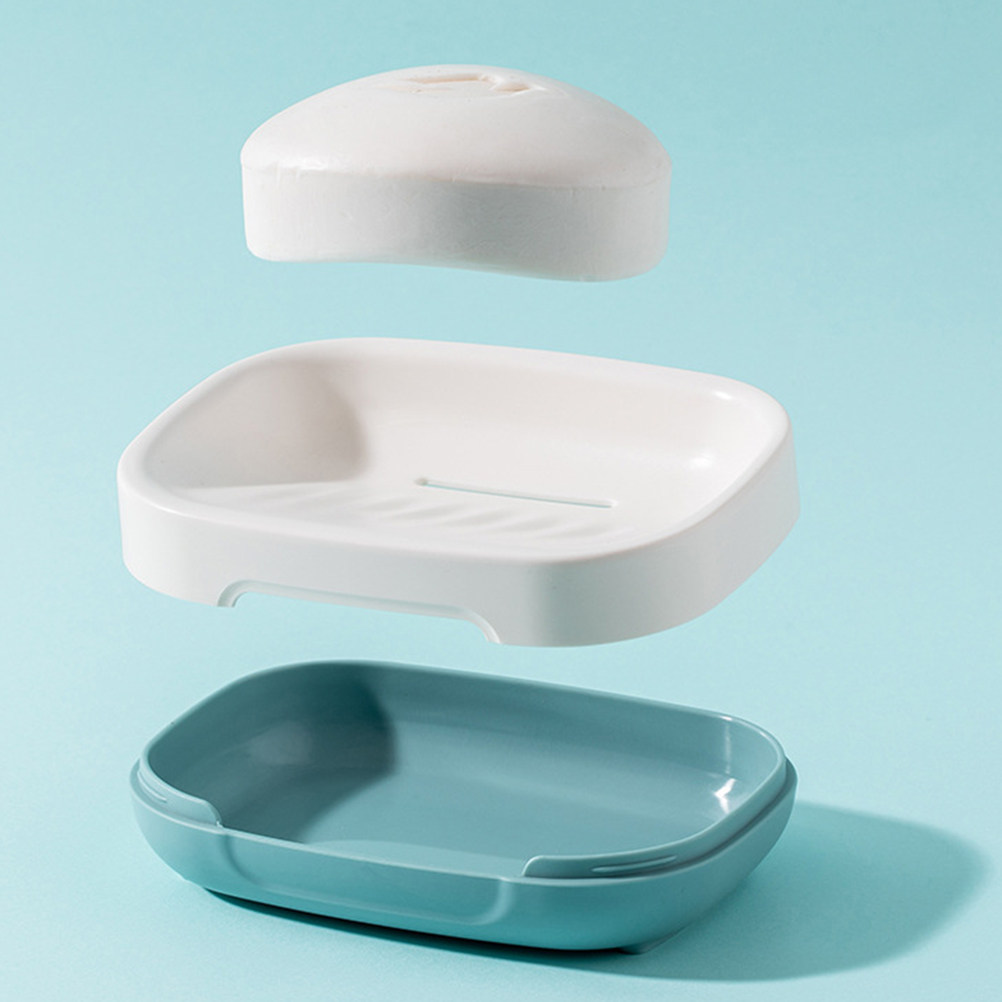 Home Soap Box Double Layer Pla - Home Bathroom Design Simple avaliação e preço