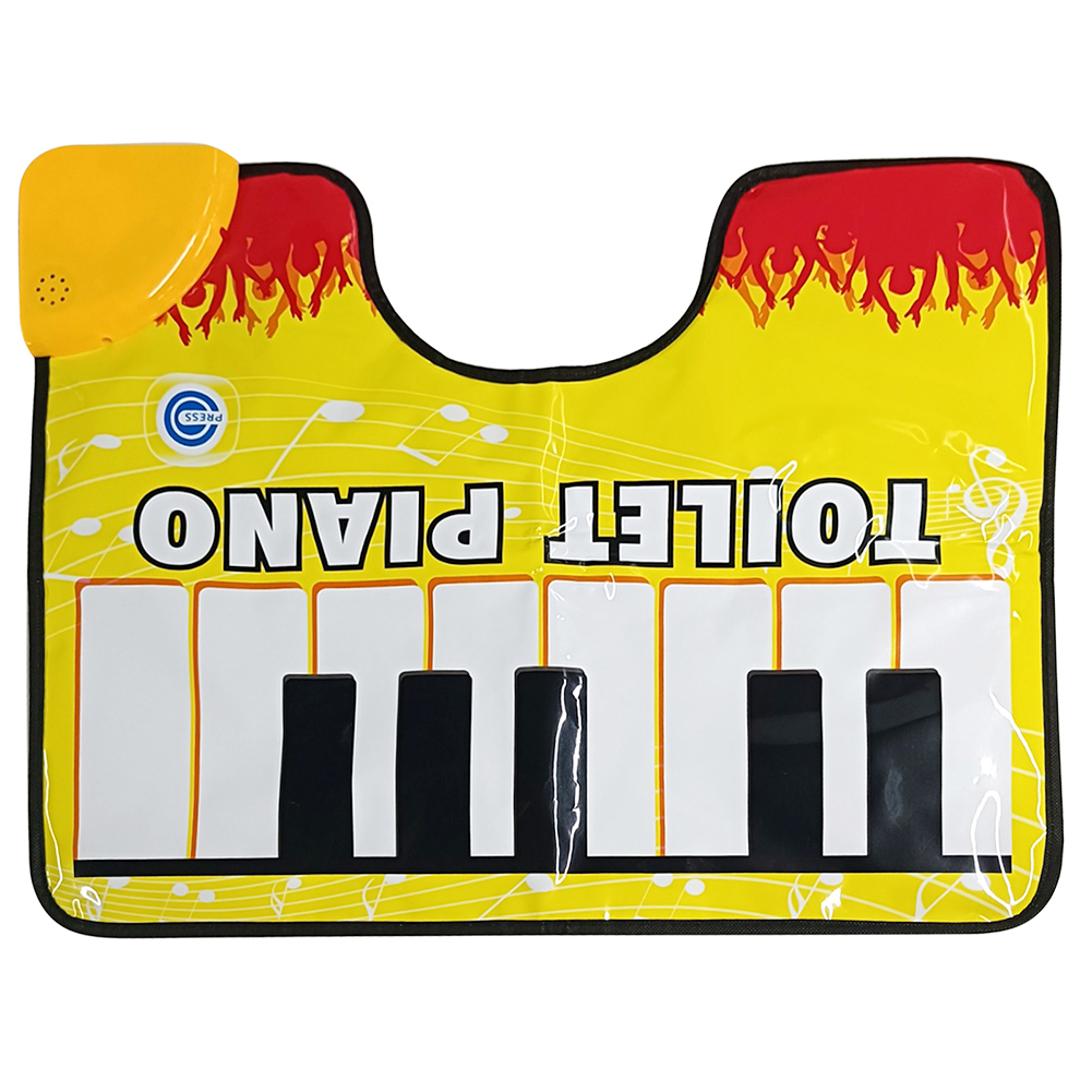 Toilet Piano Mat Novelty Potty - Home Bathroom Carpet avaliação e preço