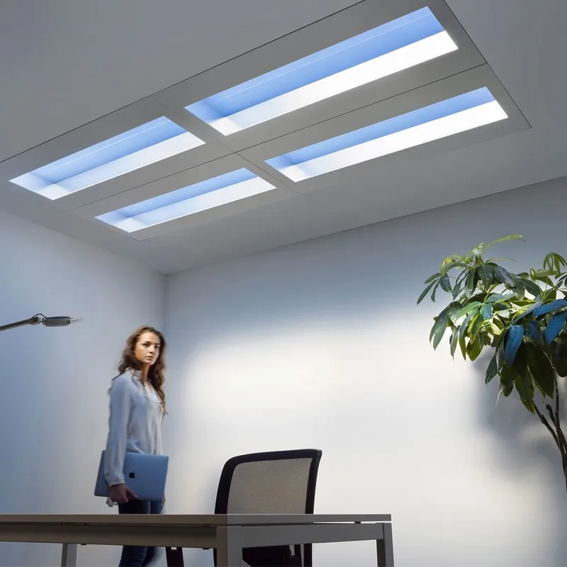 Artificial Sunlight LED Skylig - Home Bathroom Exhaust Fan avaliação e preço