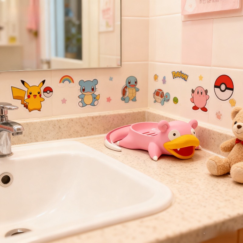Kawaii Pokémon Slowpoke Soap B - Home Edit Bathroom avaliação e preço