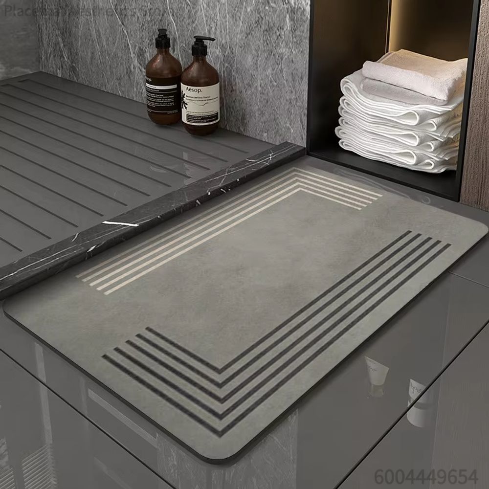 VIKAMA Bathroom Water-Absorbin - Home Bathroom Carpet avaliação e preço