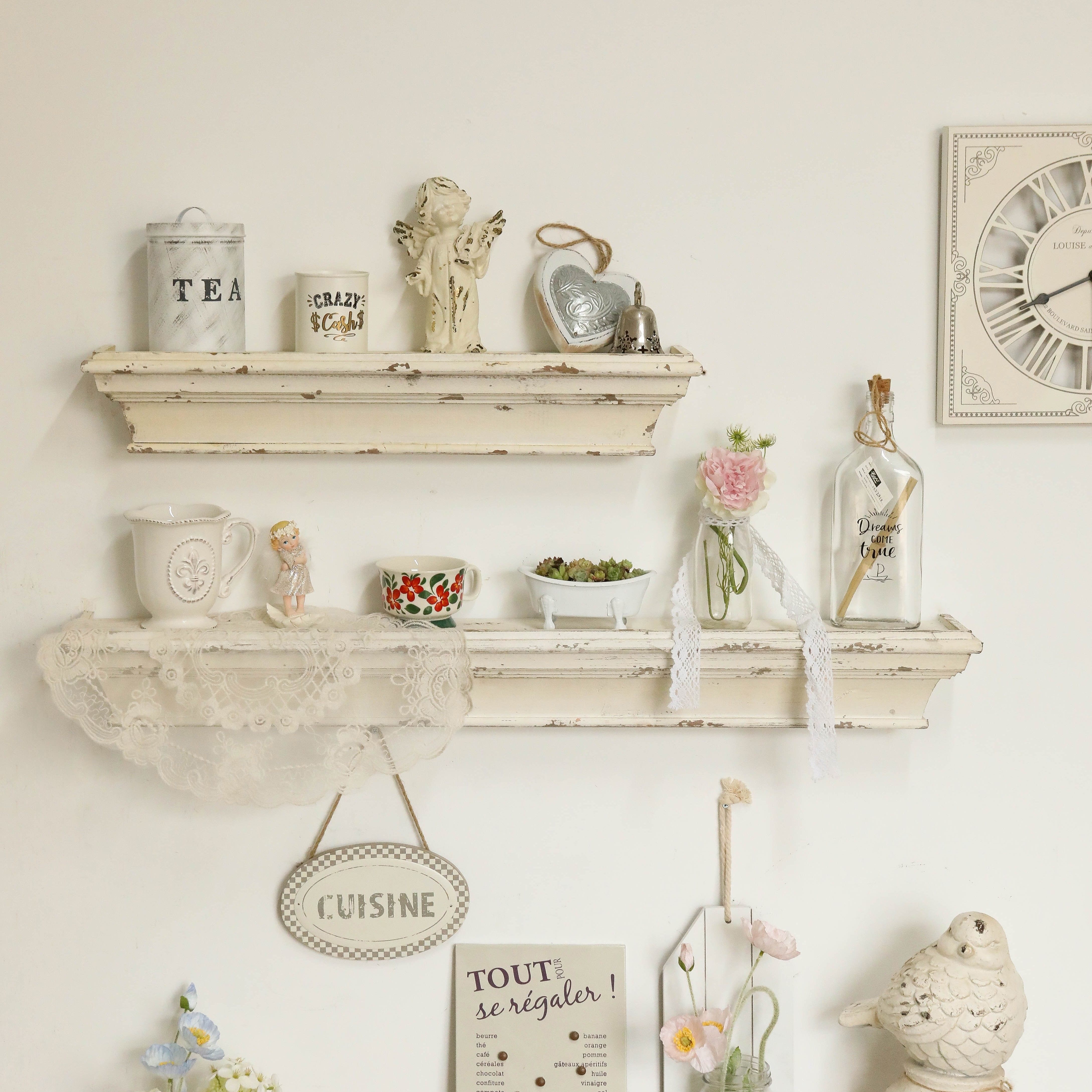Set of two-layer boards, retro - Home Goods Bathroom Sets avaliação e preço