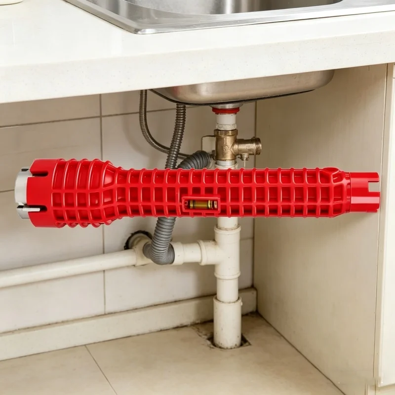 Universal Plumbing Tool Double - Home Bathroom Water Heater avaliação e preço