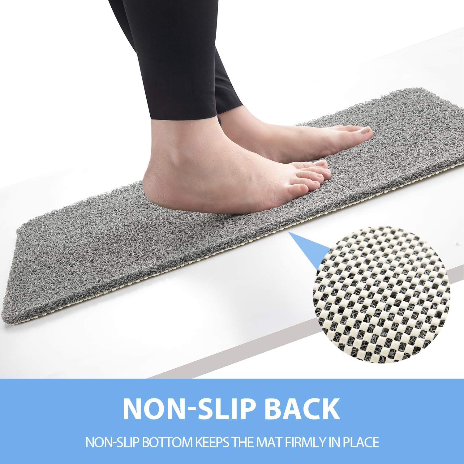 Non-Slip Shower Mat, Anti-Slip - Home Bathroom Tub avaliação e preço