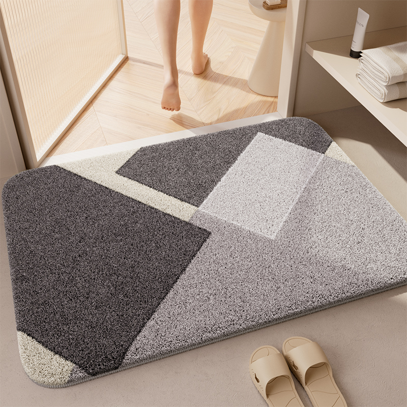 VIKAMA Japanese Faux Cashmere  - Home Bathroom Carpet avaliação e preço