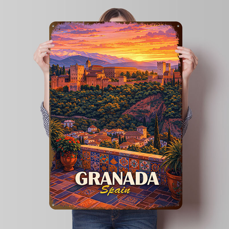 Granada Spain Alhambra Sunset  - Home Bathroom Exhaust Fan avaliação e preço