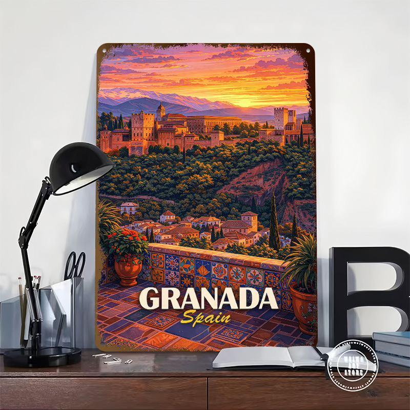 Granada Spain Alhambra Sunset  - Home Bathroom Exhaust Fan avaliação e preço