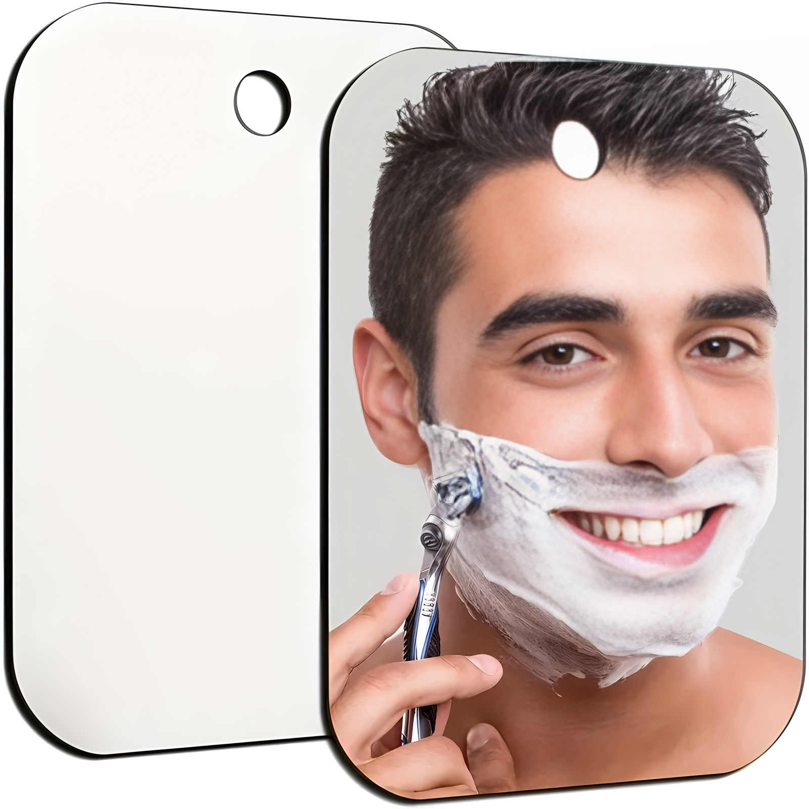 Acrylic Mirror With Wall Sucti - Shaving Mirror Suction avaliação e preço