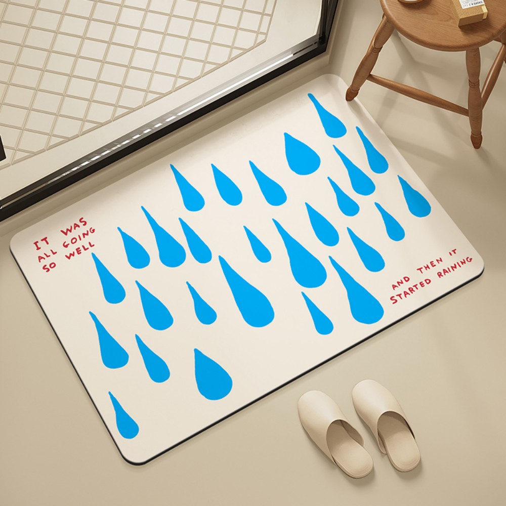 VIKAMA Bathroom Tile Shower Ma - Home Goods Bathroom Mats avaliação e preço