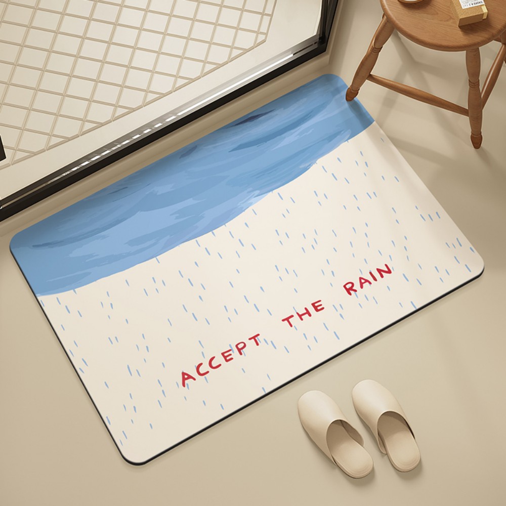VIKAMA Bathroom Tile Shower Ma - Home Goods Bathroom Mats avaliação e preço