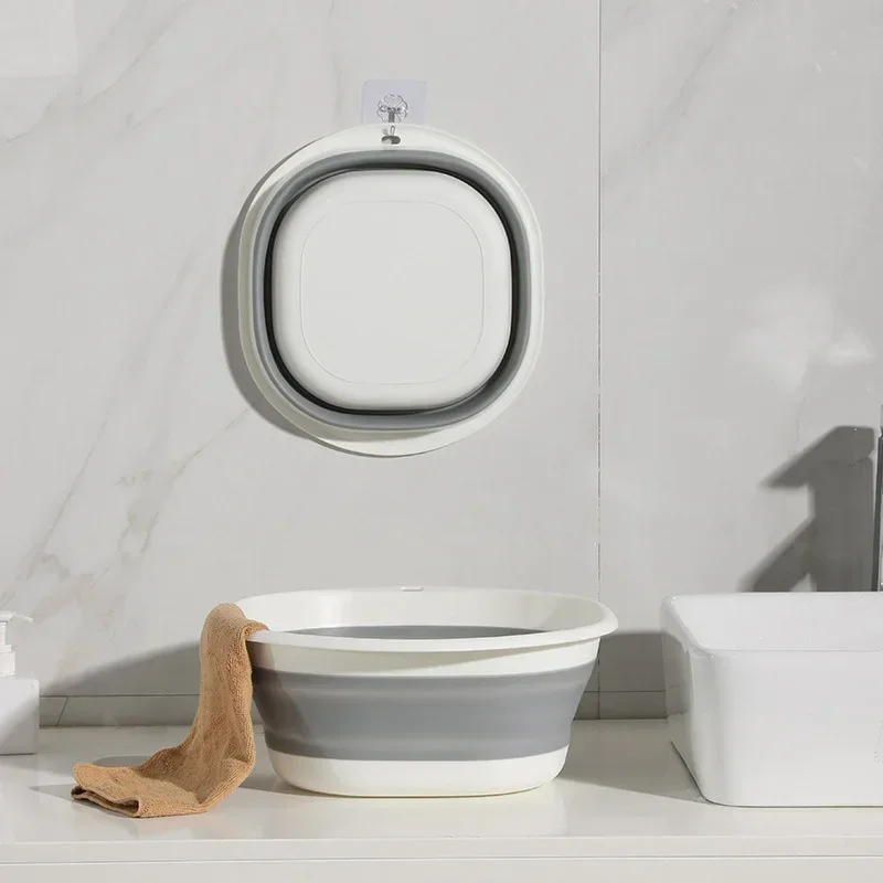 Plastic Folding Wash Basin, Po - Home Bathroom Tub avaliação e preço