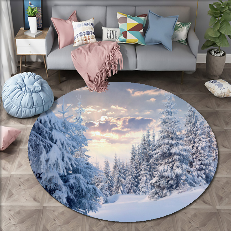 Christmas Woods Snow Scene Car - Home Bathroom Scene avaliação e preço