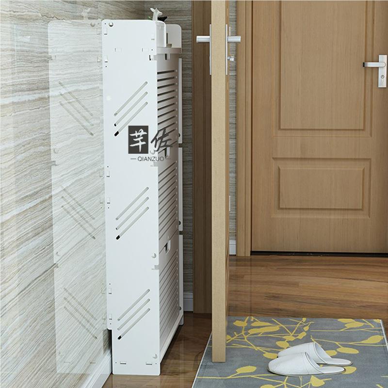 Ultra-Thin Doorway Shoe Rack M - Home Bathroom Design Simple avaliação e preço