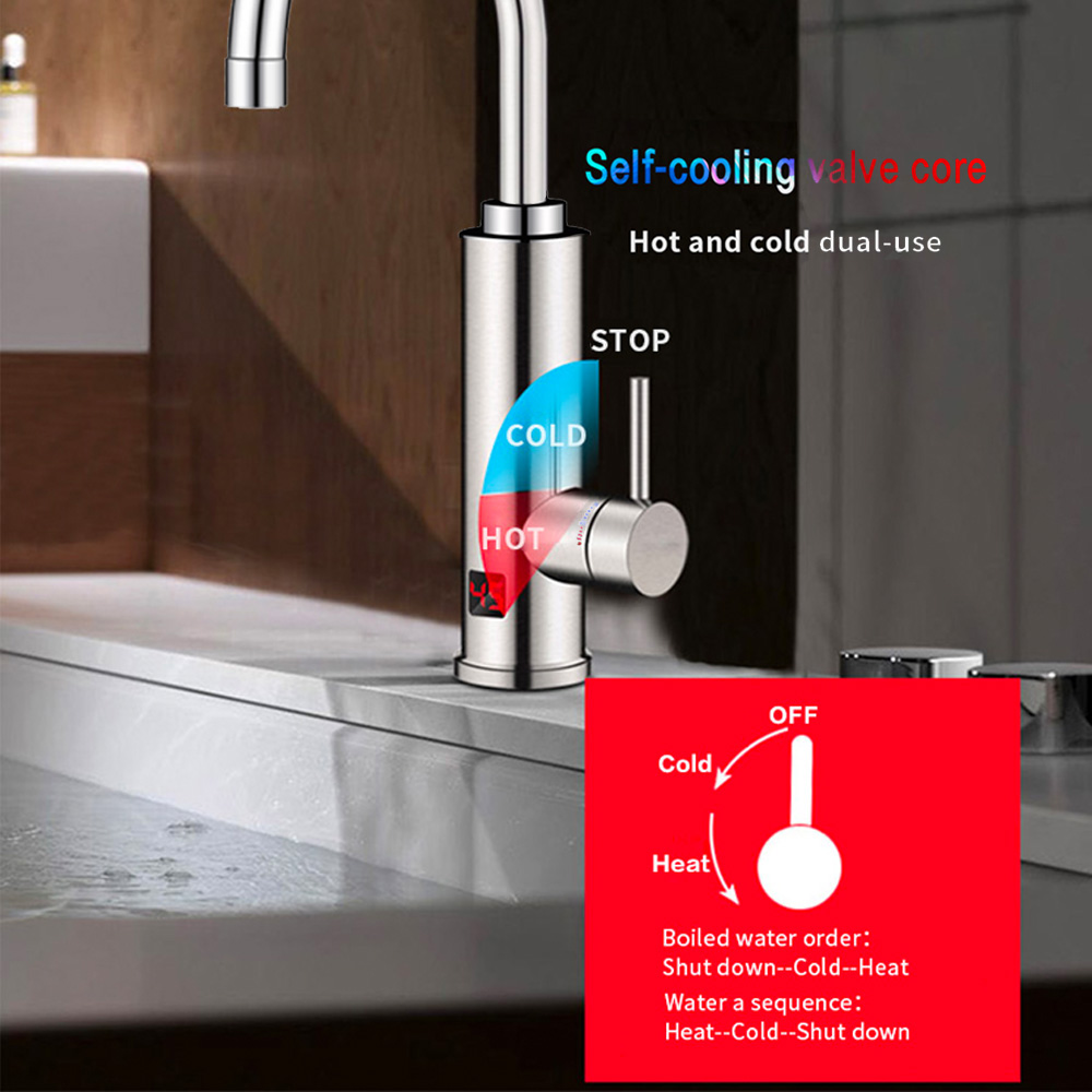 3000W Electric Water Heater Ba - Home Bathroom Water Heater avaliação e preço