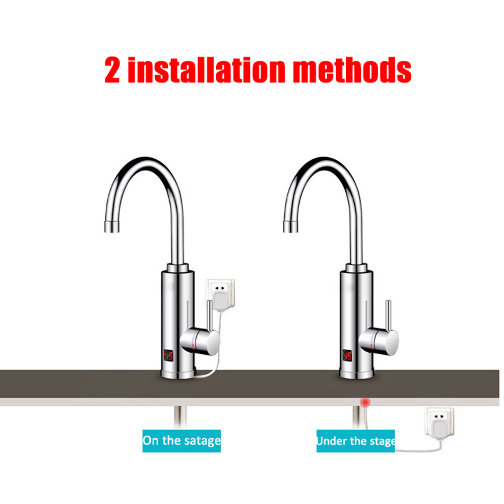 3000W Electric Water Heater Ba - Home Bathroom Water Heater avaliação e preço