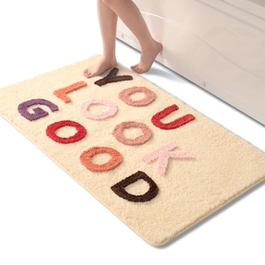 You Look Good Bath Mat Cute Ba - Home Goods Bathroom Mats avaliação e preço